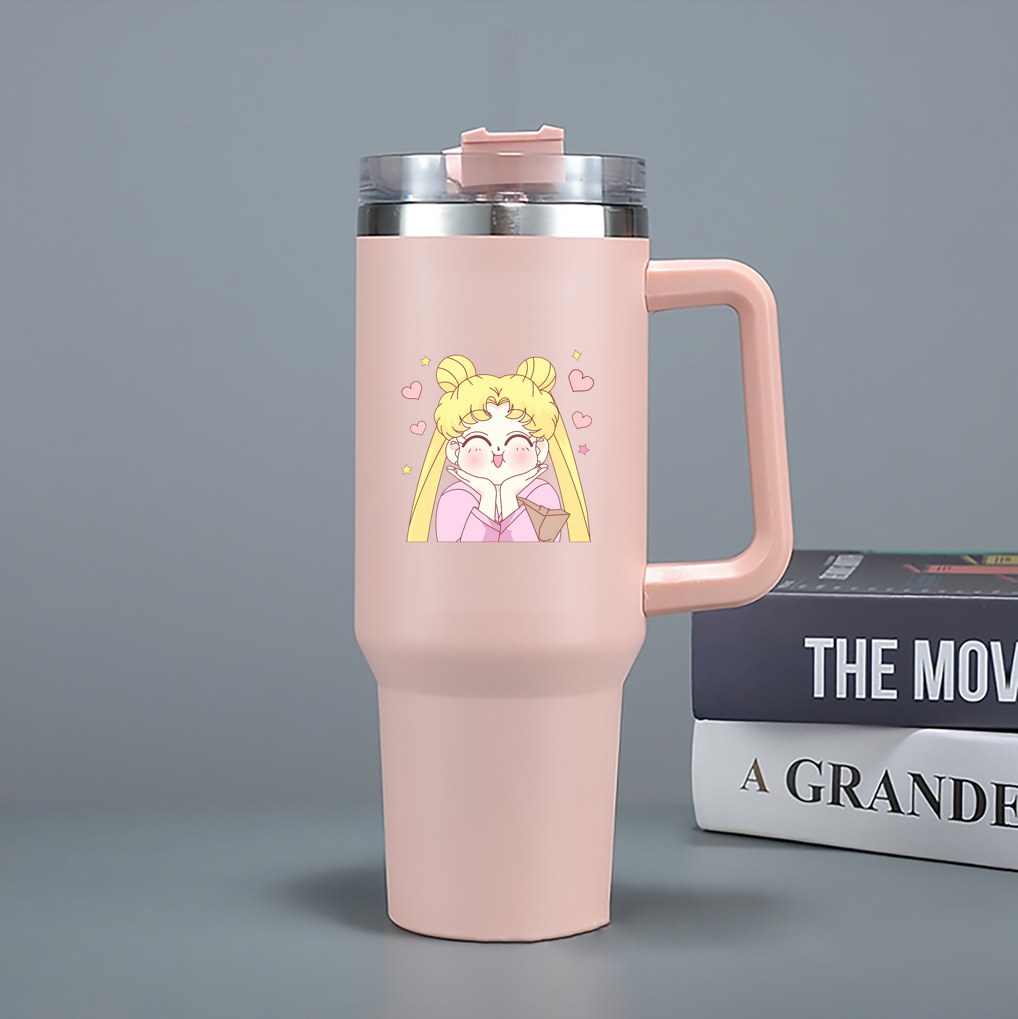 （画像用） 美少女戦士セーラームーン 愛野 美奈子 あいの みなこ Sailor Moon Aino Minako 1200mL車用タンブラー（カラープリント）